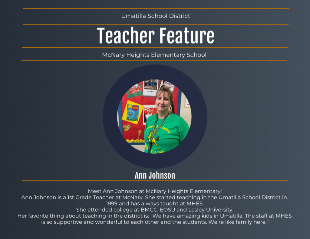 Umatilla School District Teacher Feature