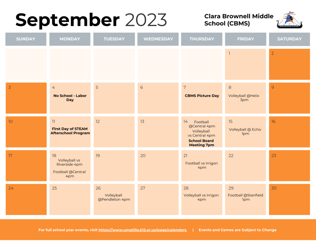 CBMS Sept Calendar