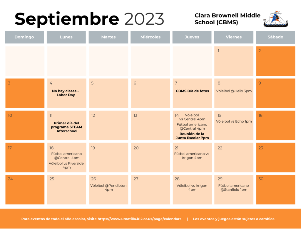 CBMS Sept Calendar Spanish