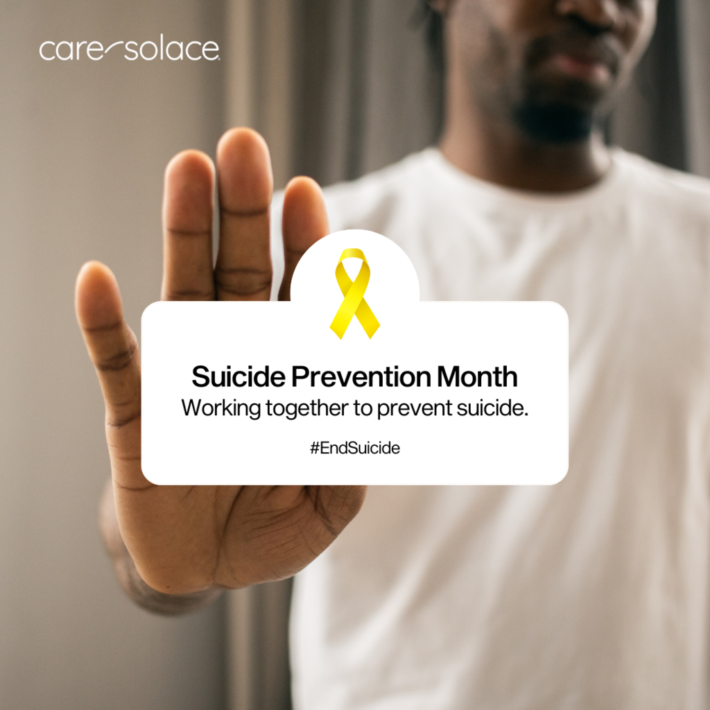 Suicide Prevention Month working together to precent suicide. #EndSuicide