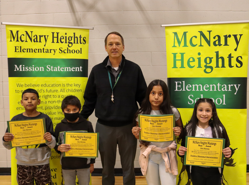 McNary Heights Elementary School First Quarter MOST Award Assembly